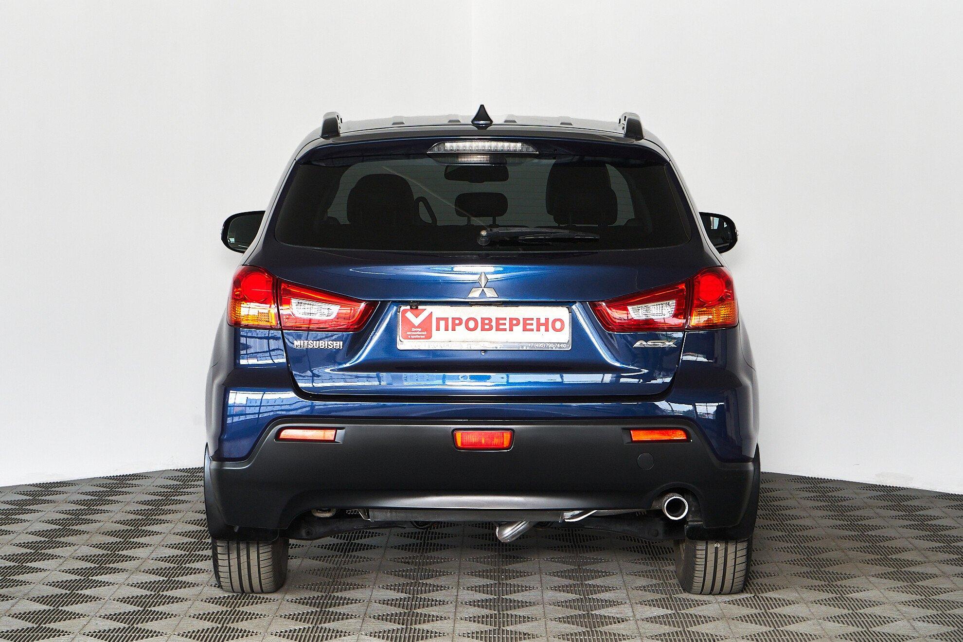Mitsubishi ASX 2012, синий