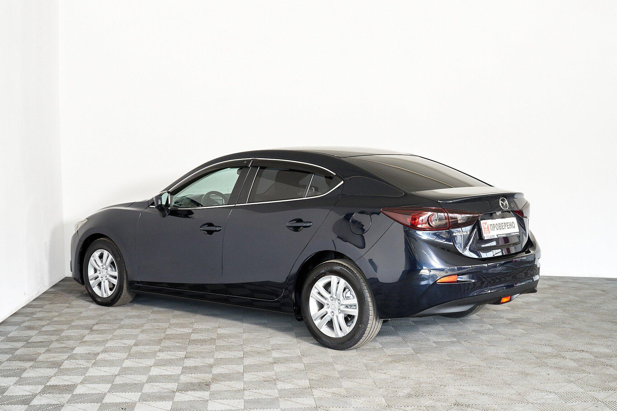 Mazda 3 2014, черный