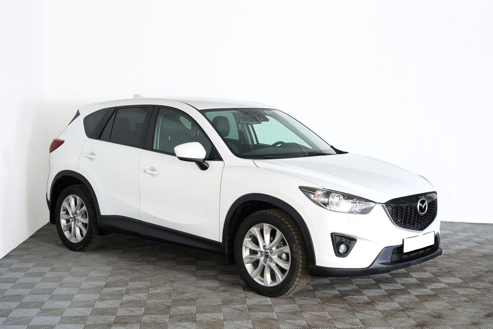 Mazda CX-5 2014, белый