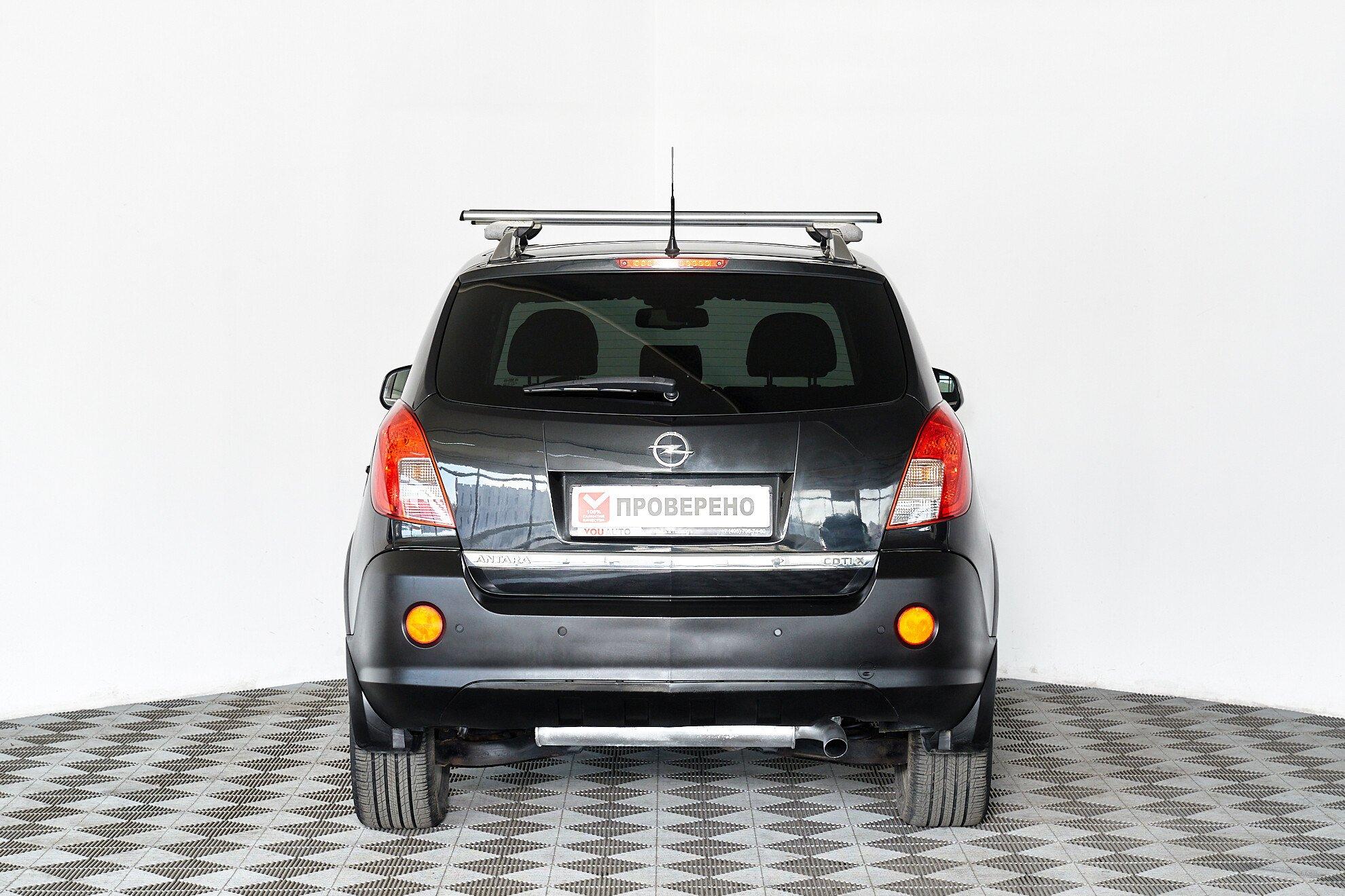 Opel Antara 2012, черный