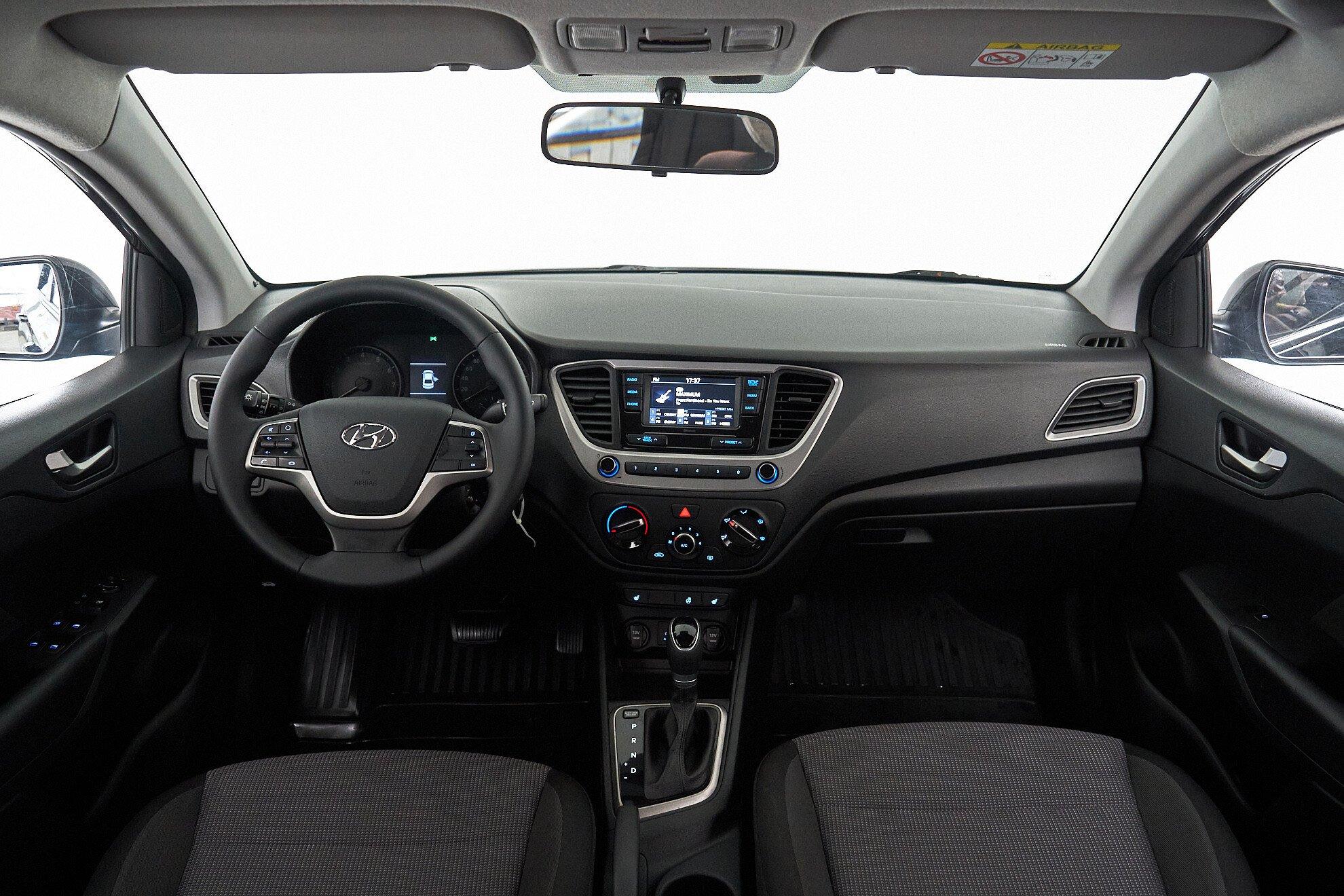 Hyundai Solaris 2020, черный