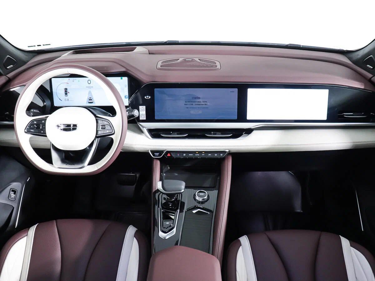 Geely Monjaro 2024, белый