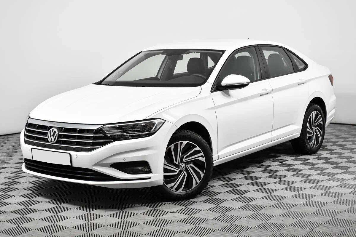Volkswagen Jetta 2021, белый