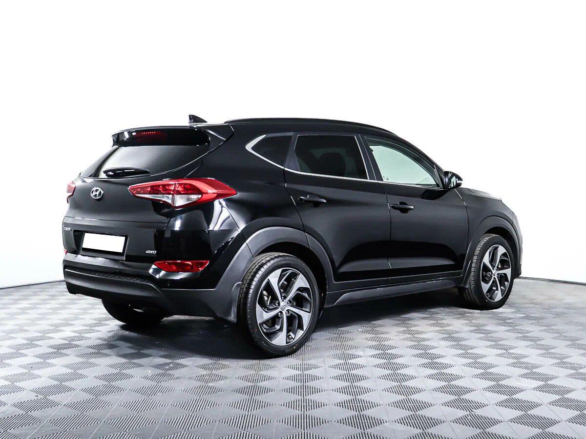 Hyundai Tucson 2018, черный