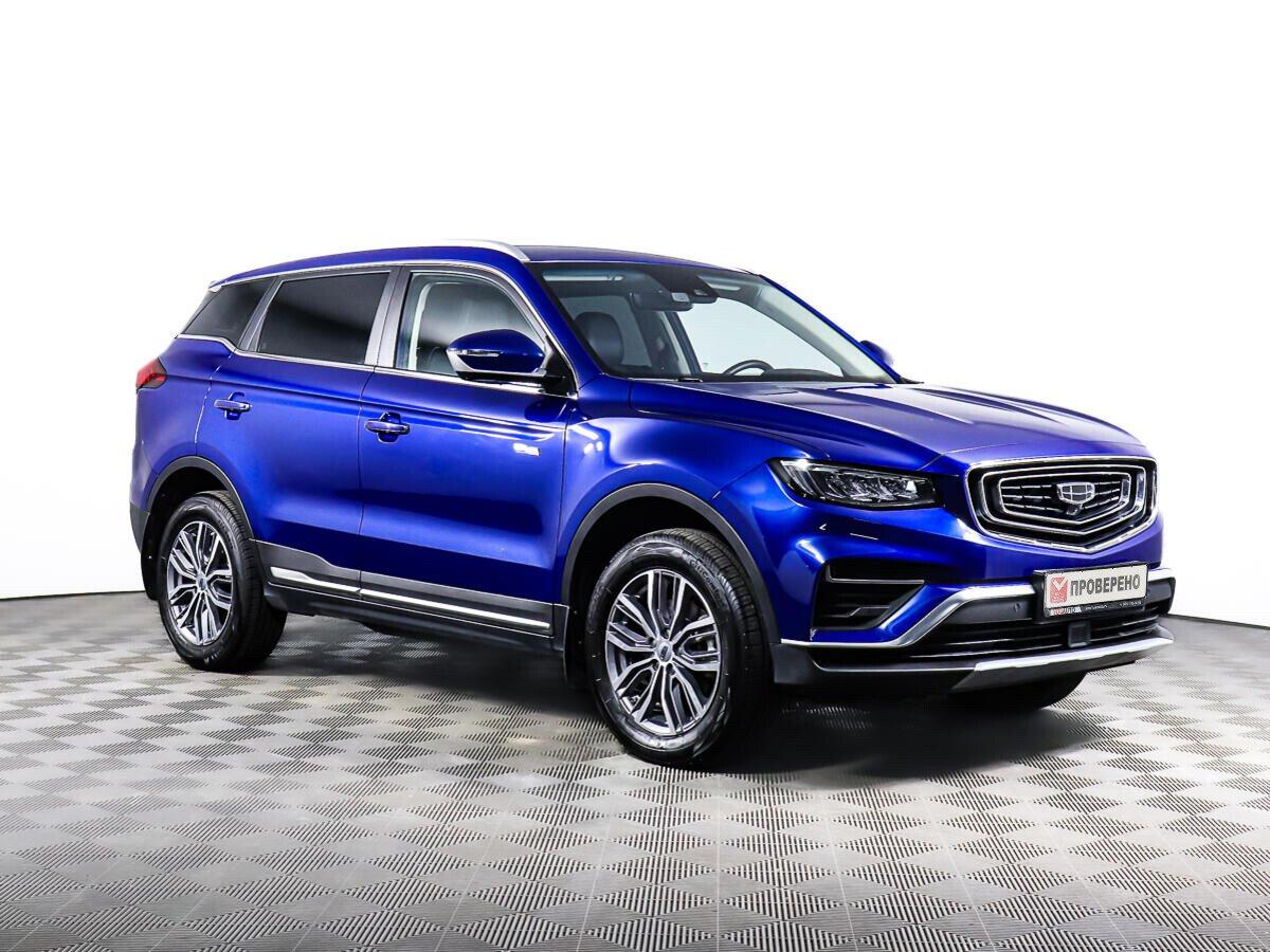 Geely Atlas Pro 2022, синий