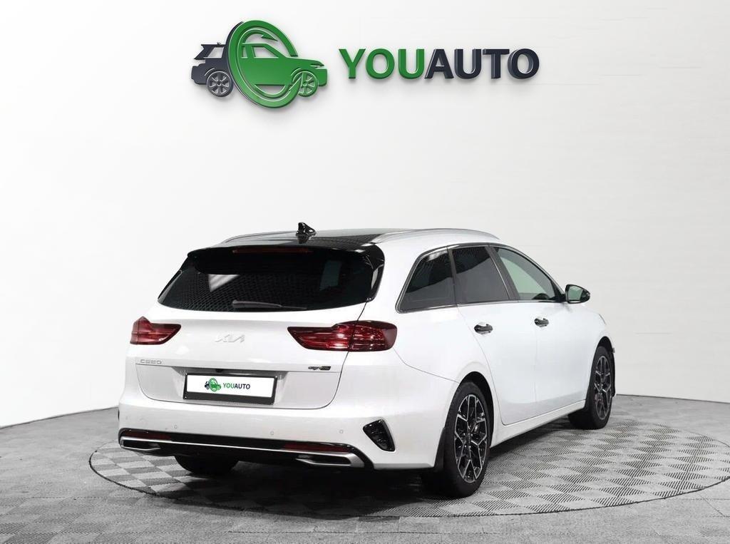 Kia Ceed 2023, белый