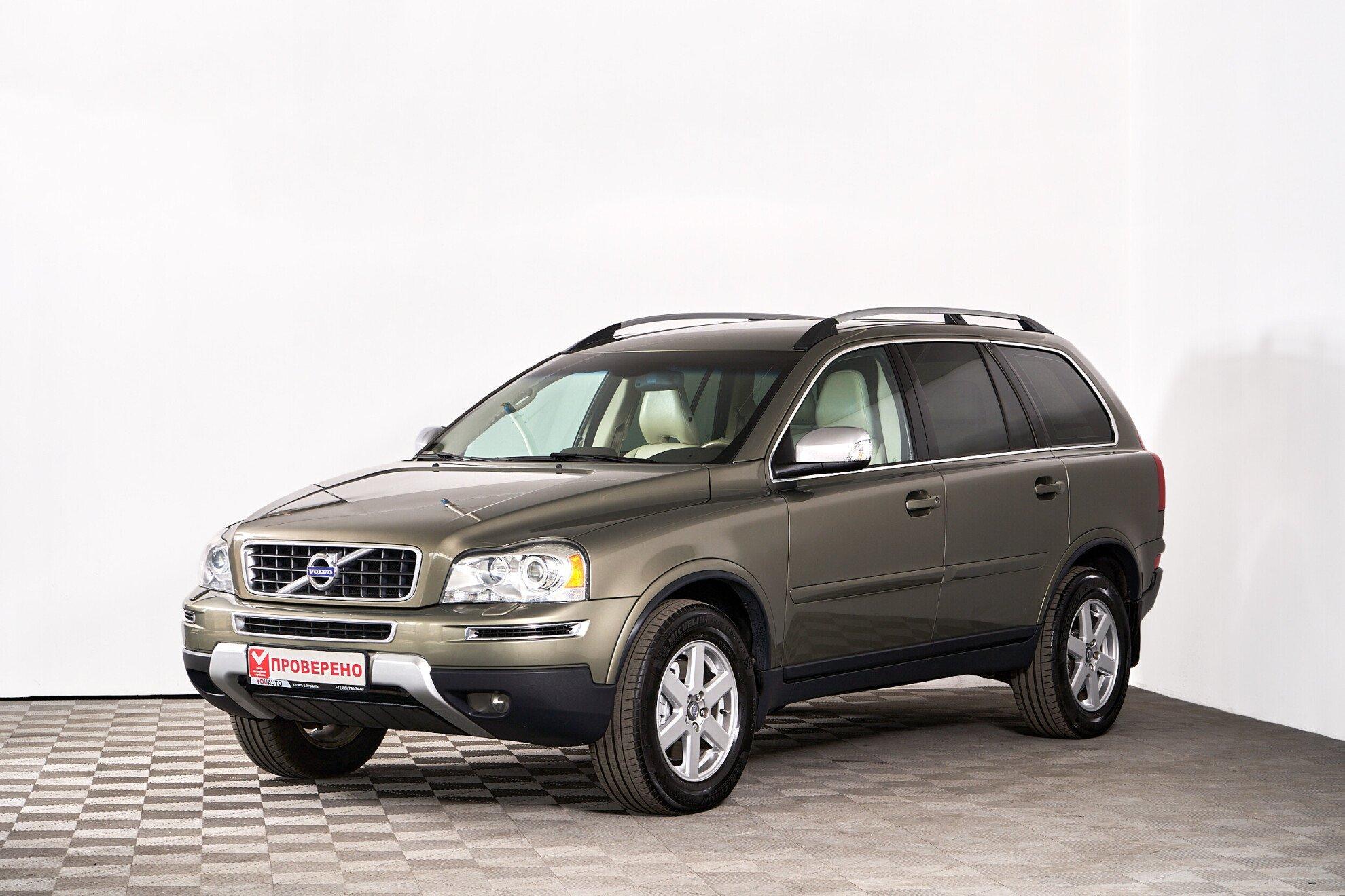 Volvo XC90 2012, зеленый