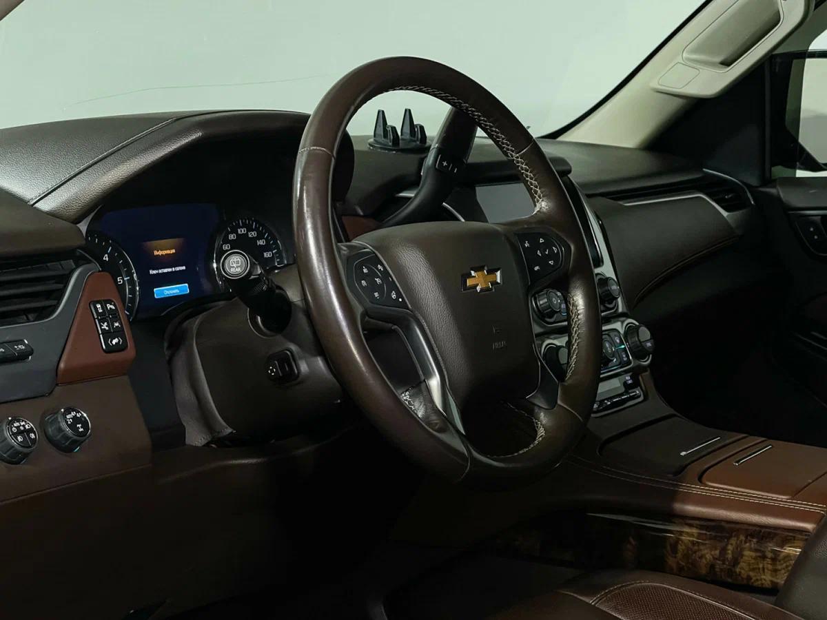 Chevrolet Tahoe 2017, черный