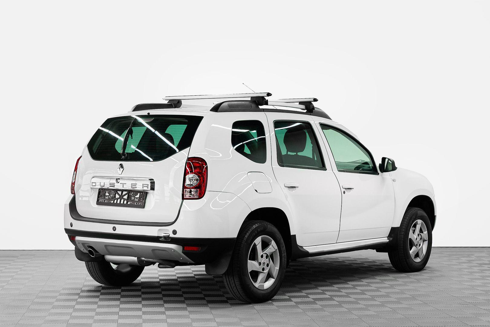 Renault Duster 2014, белый