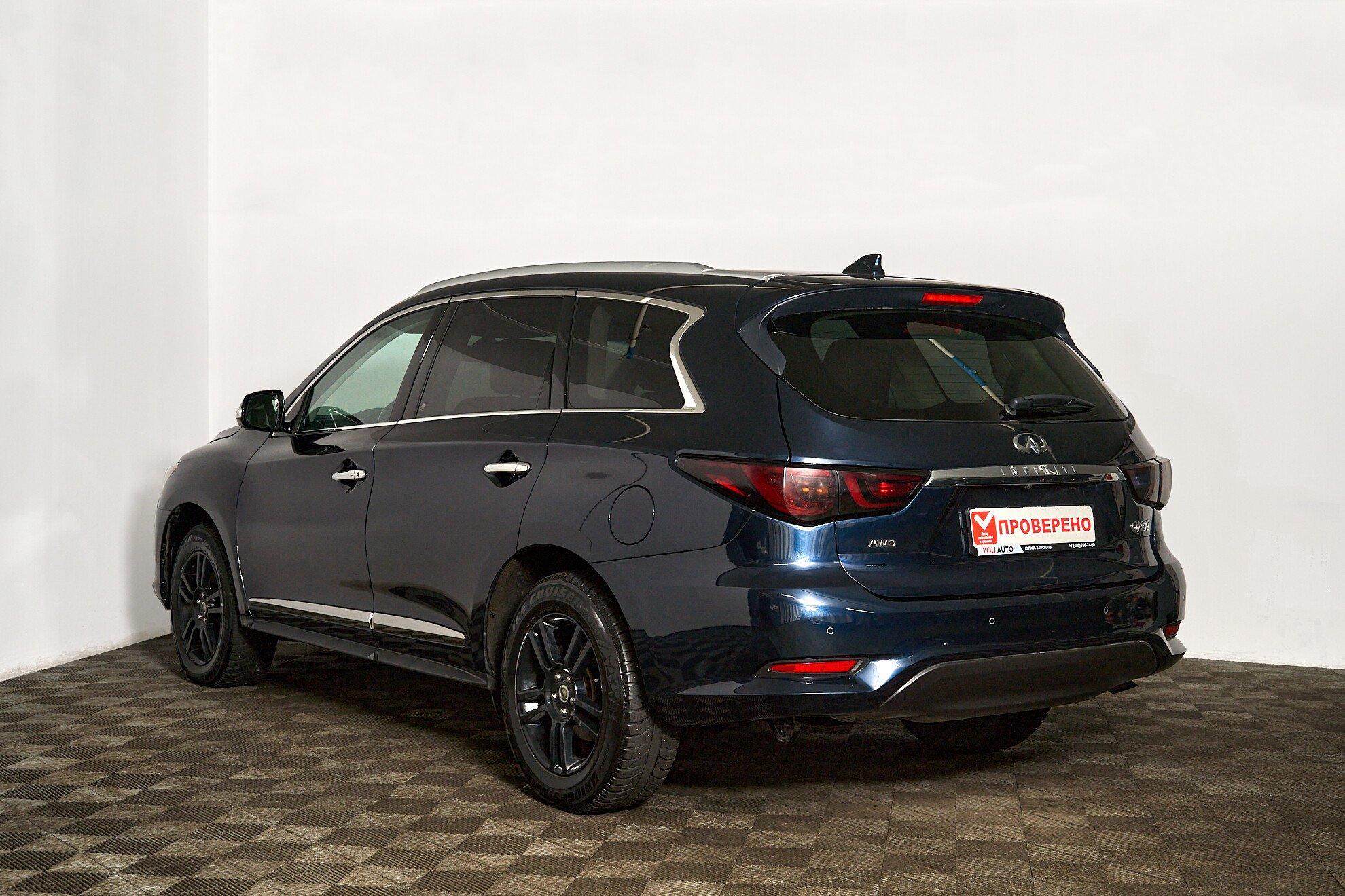 Infiniti QX60 2019, синий
