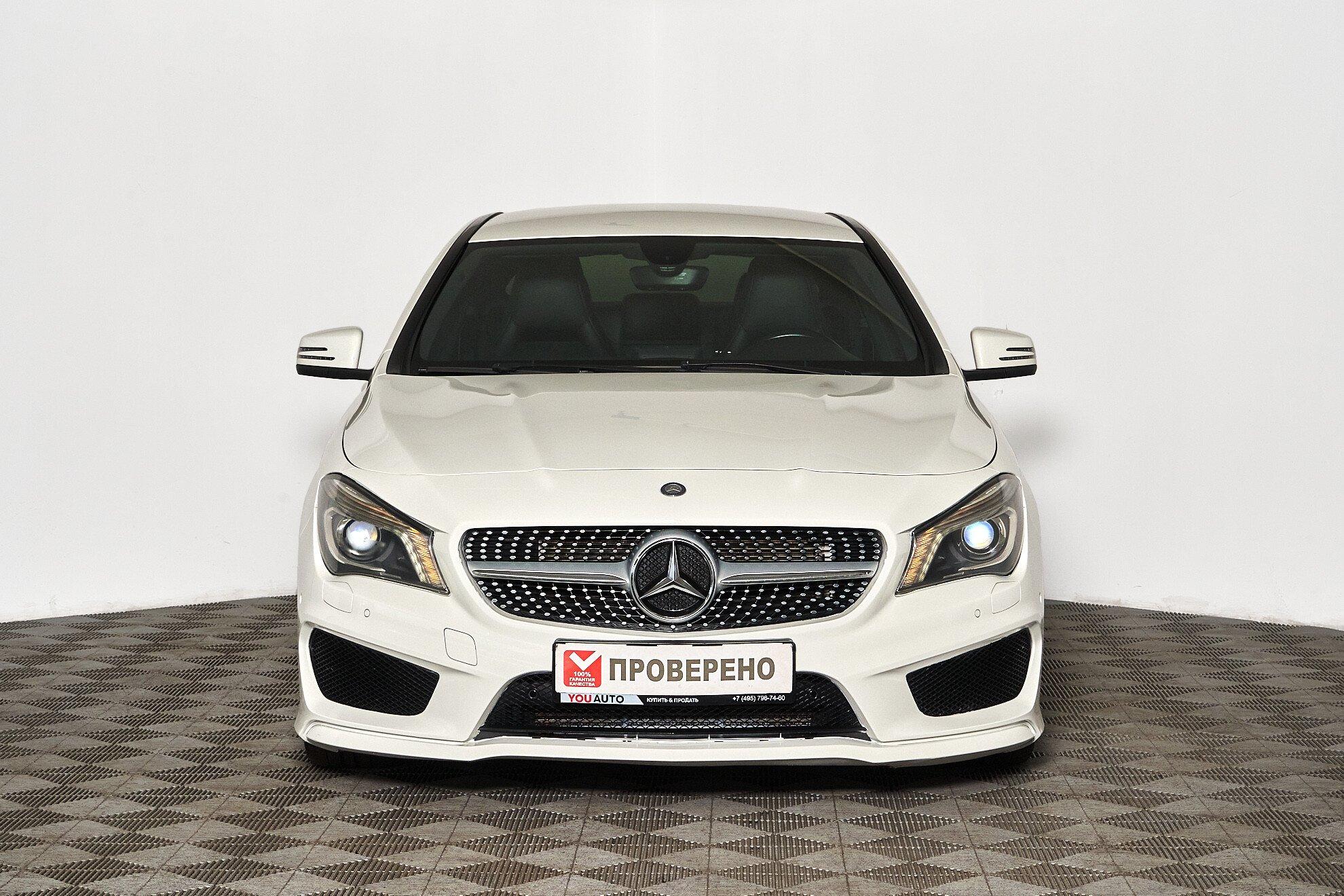 Mercedes-Benz CLA 2013, белый