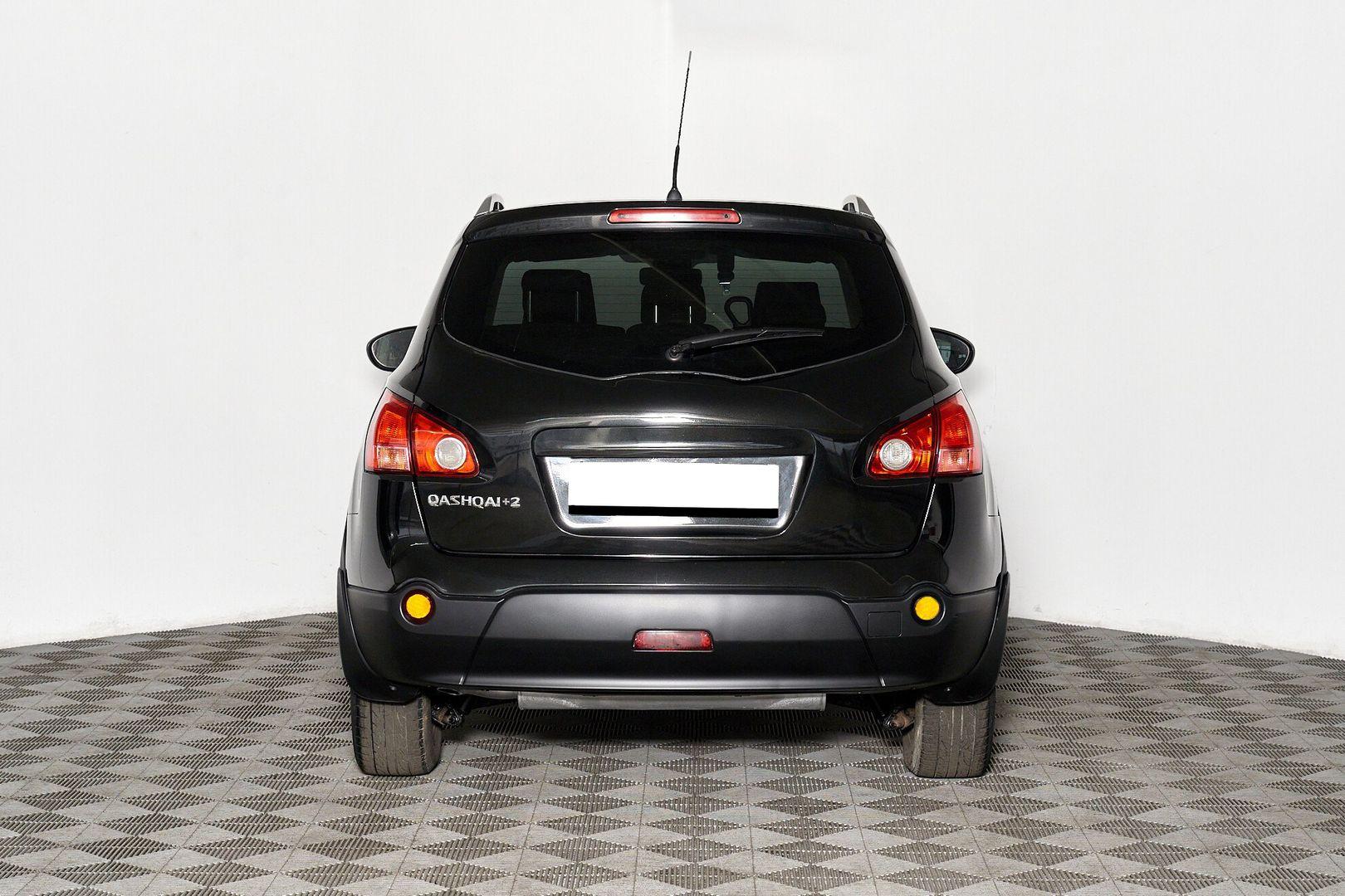Nissan Qashqai+2 2009, черный
