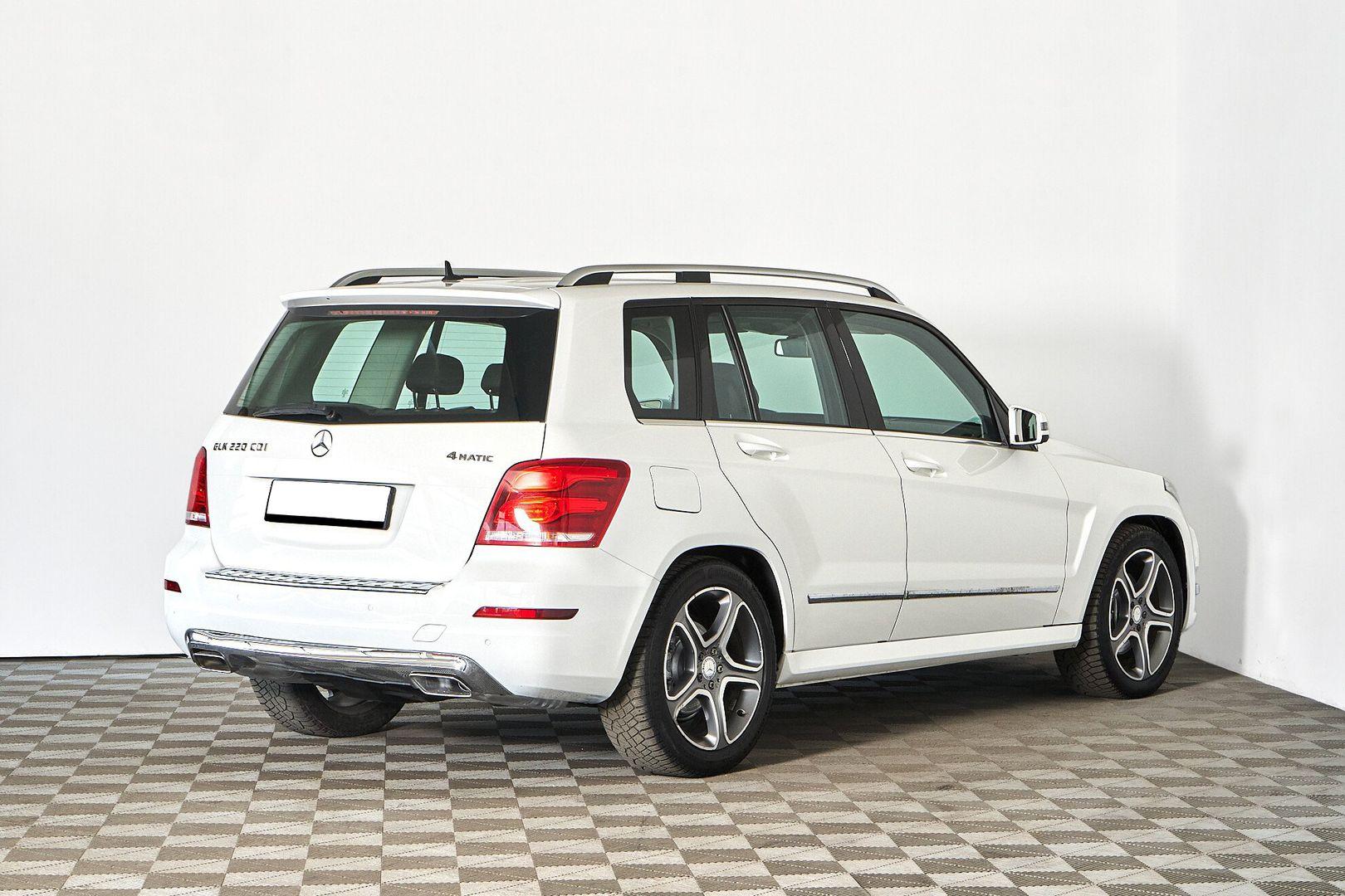 Mercedes-Benz GLK-Класс 2014, белый