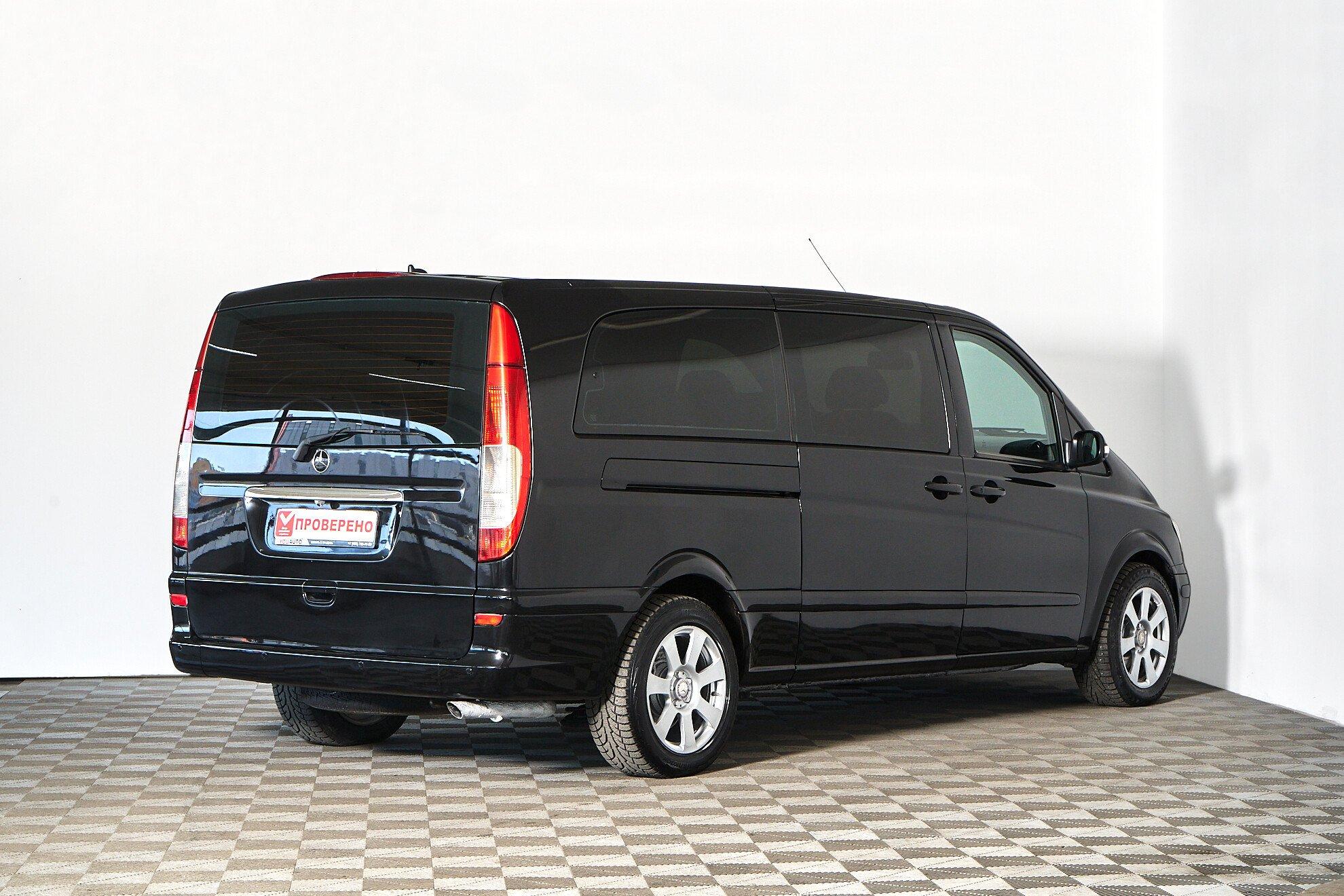 Mercedes-Benz Vito 2010, черный