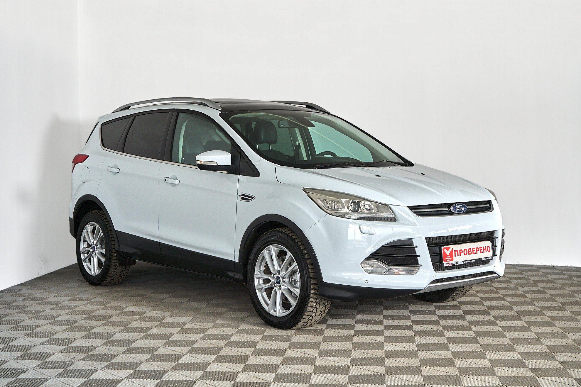 Ford Kuga 2014, белый
