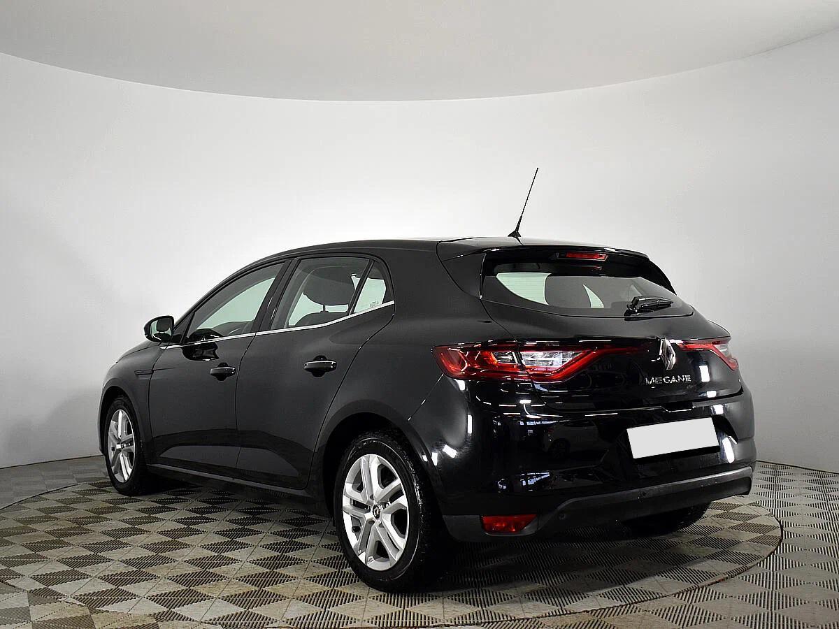 Renault Megane 2017, черный