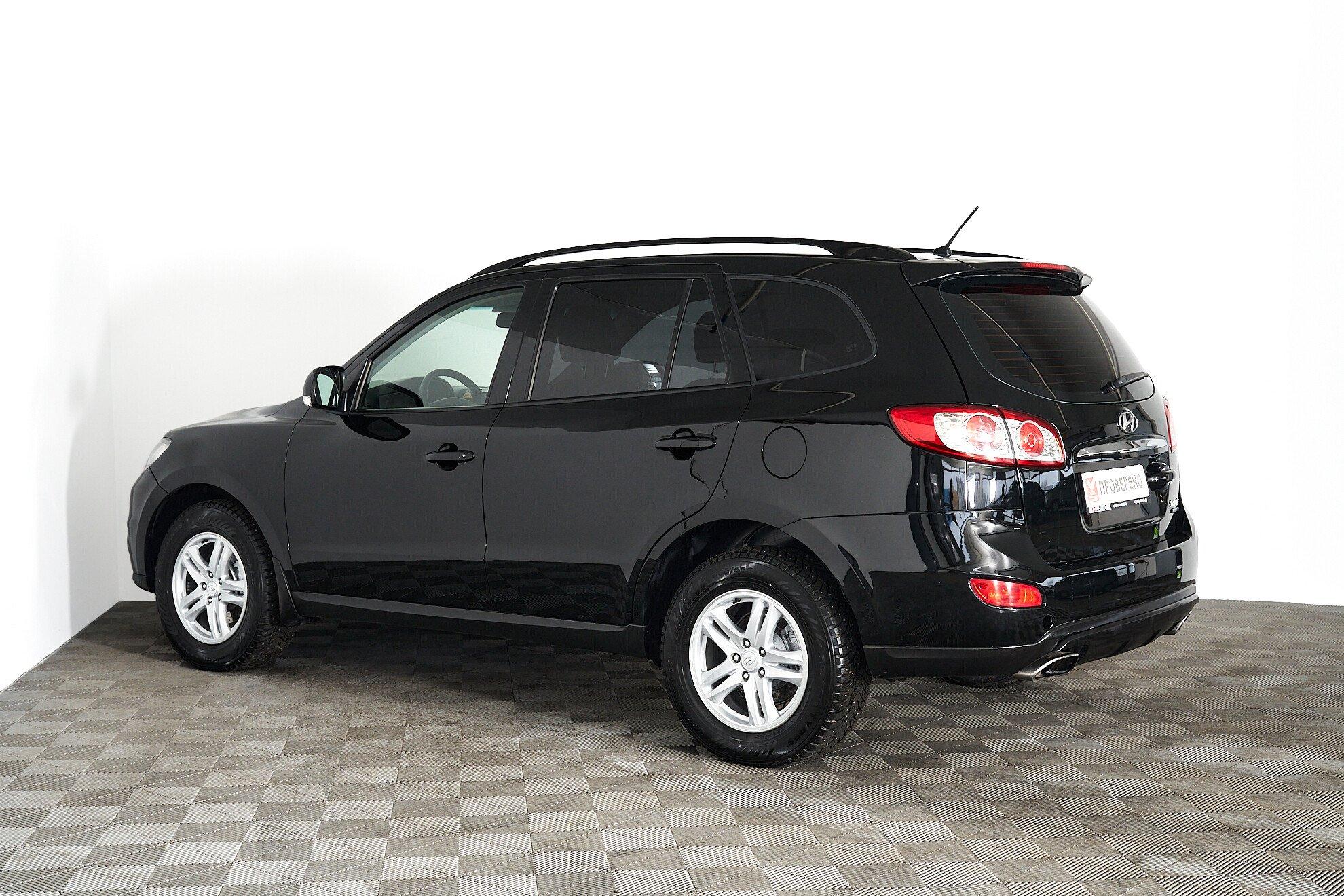 Hyundai Santa Fe 2011, черный