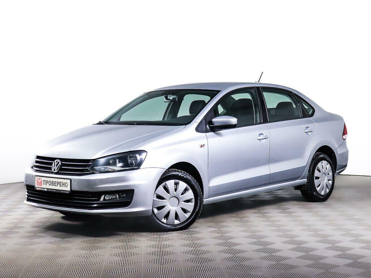 Volkswagen Polo 2019, серебряный