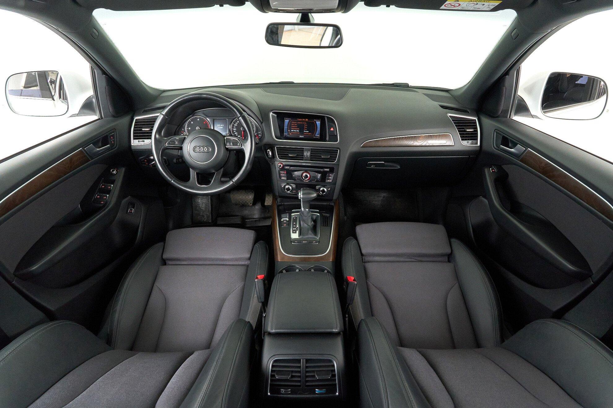 Audi Q5 2014, белый