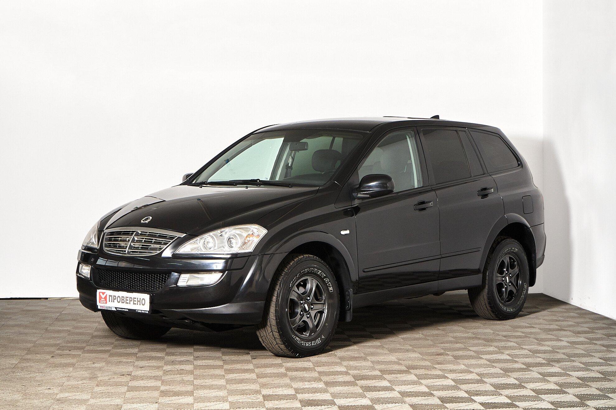 SsangYong Kyron 2013, черный