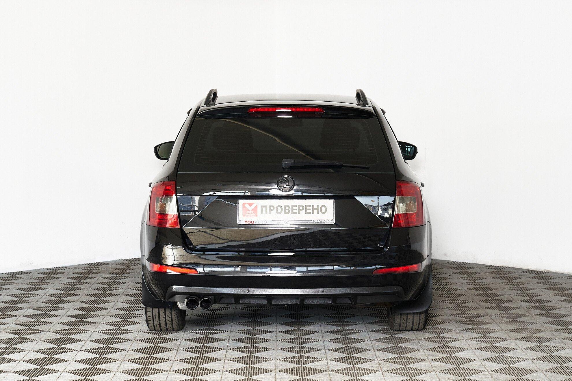 Skoda Octavia 2014, черный