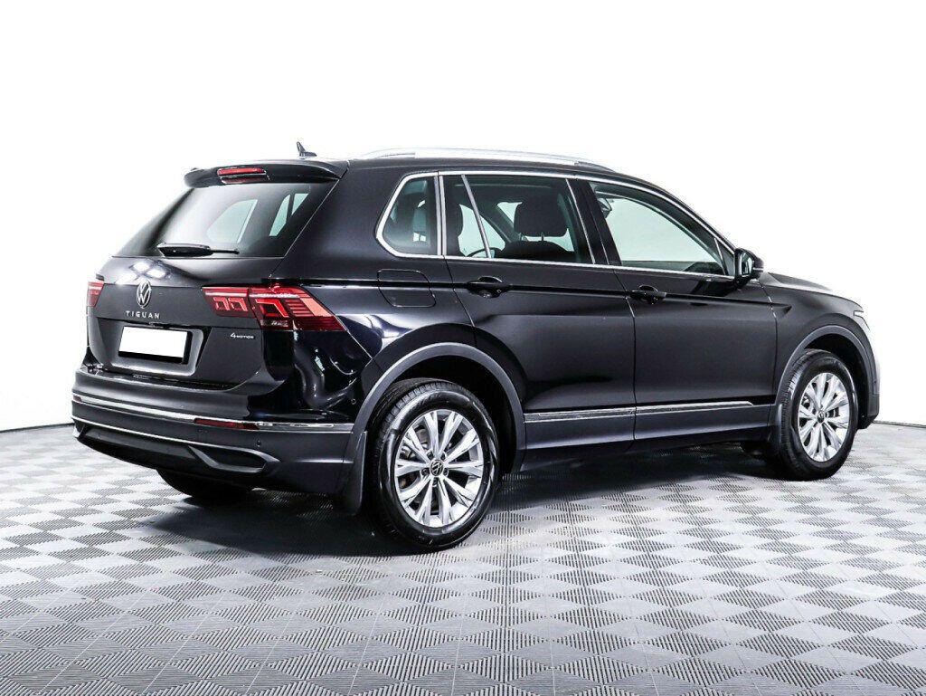 Volkswagen Tiguan 2021, черный