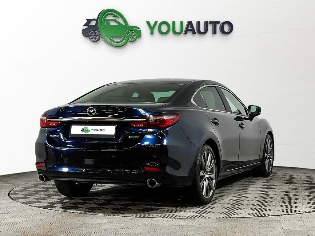 Mazda 6 2022, синий