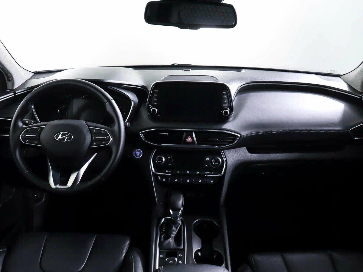 Hyundai Santa Fe 2020, серый
