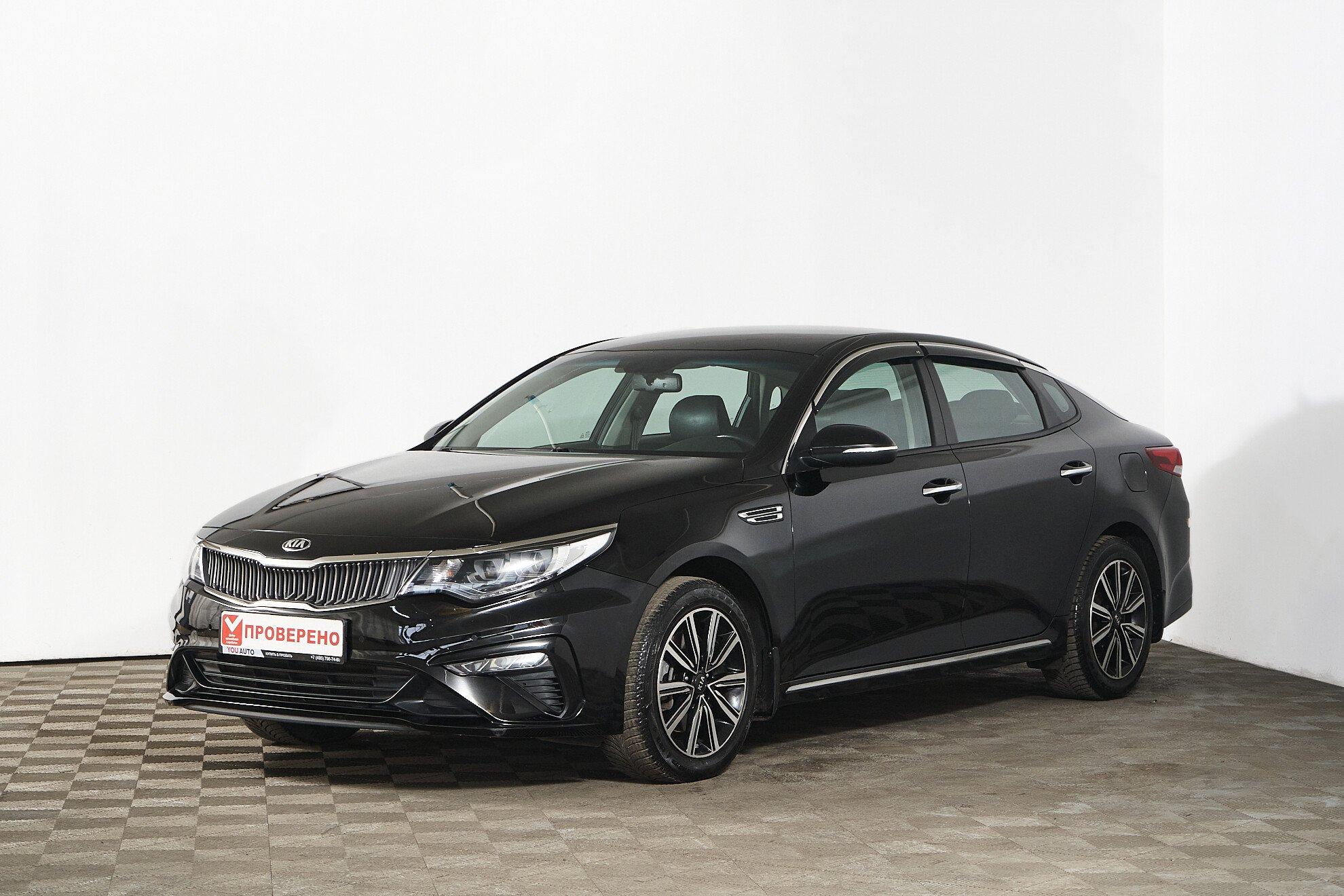 Kia Optima 2020, черный