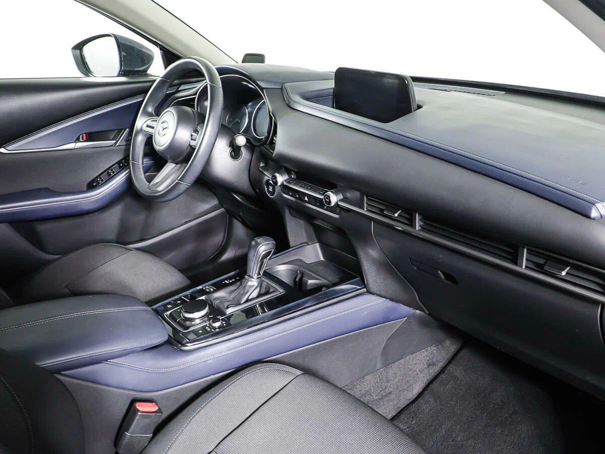 Mazda CX-30 2022, синий