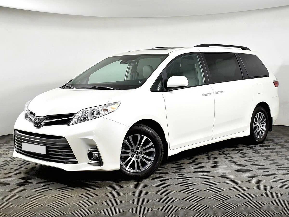 Toyota Sienna 2018, белый