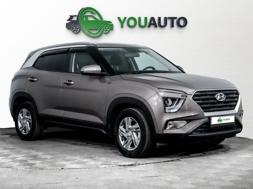 Hyundai Creta 2022, коричневый