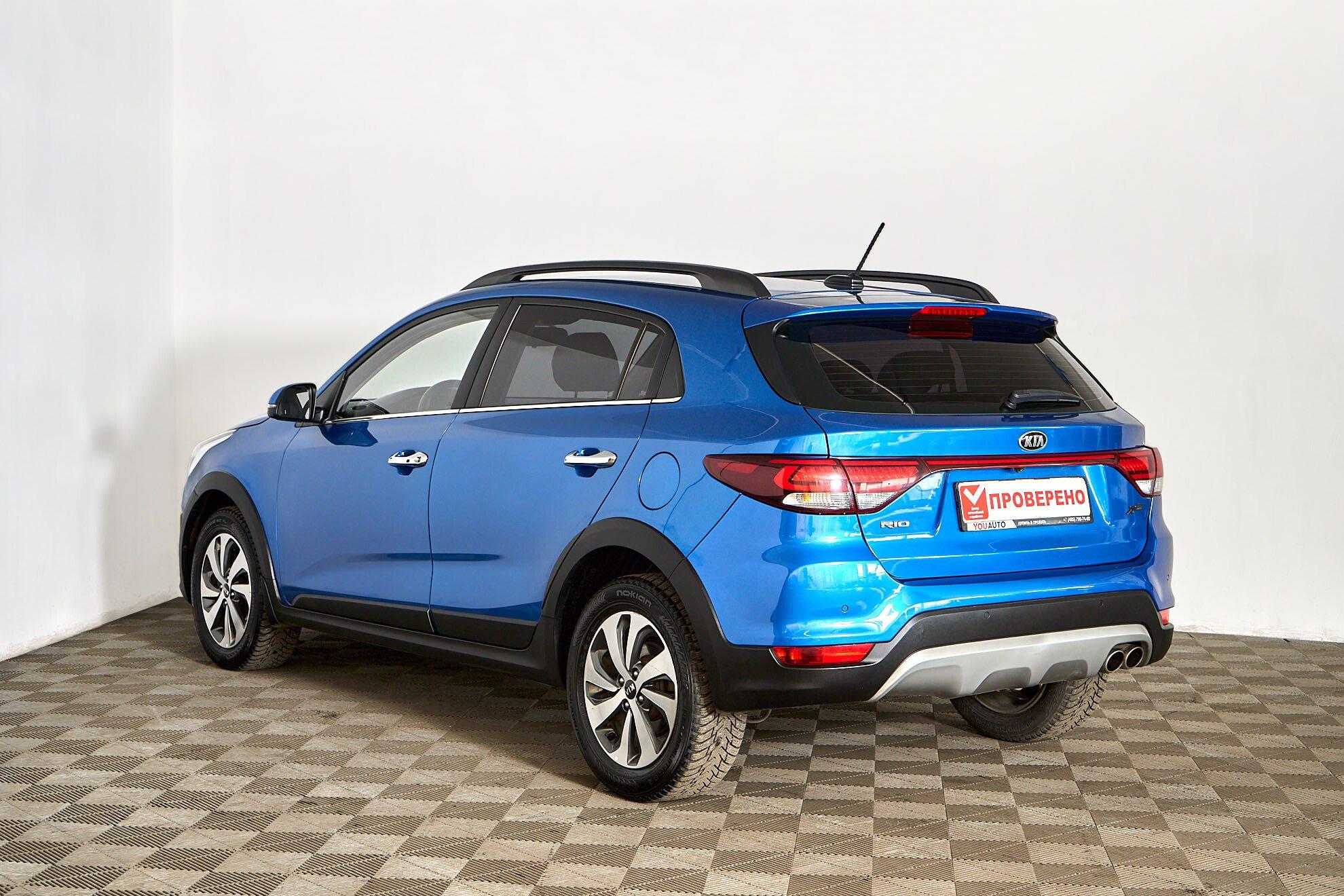 Kia Rio X-Line 2019, синий