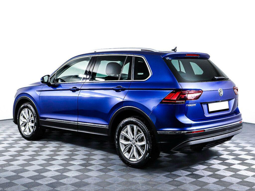 Volkswagen Tiguan 2019, синий