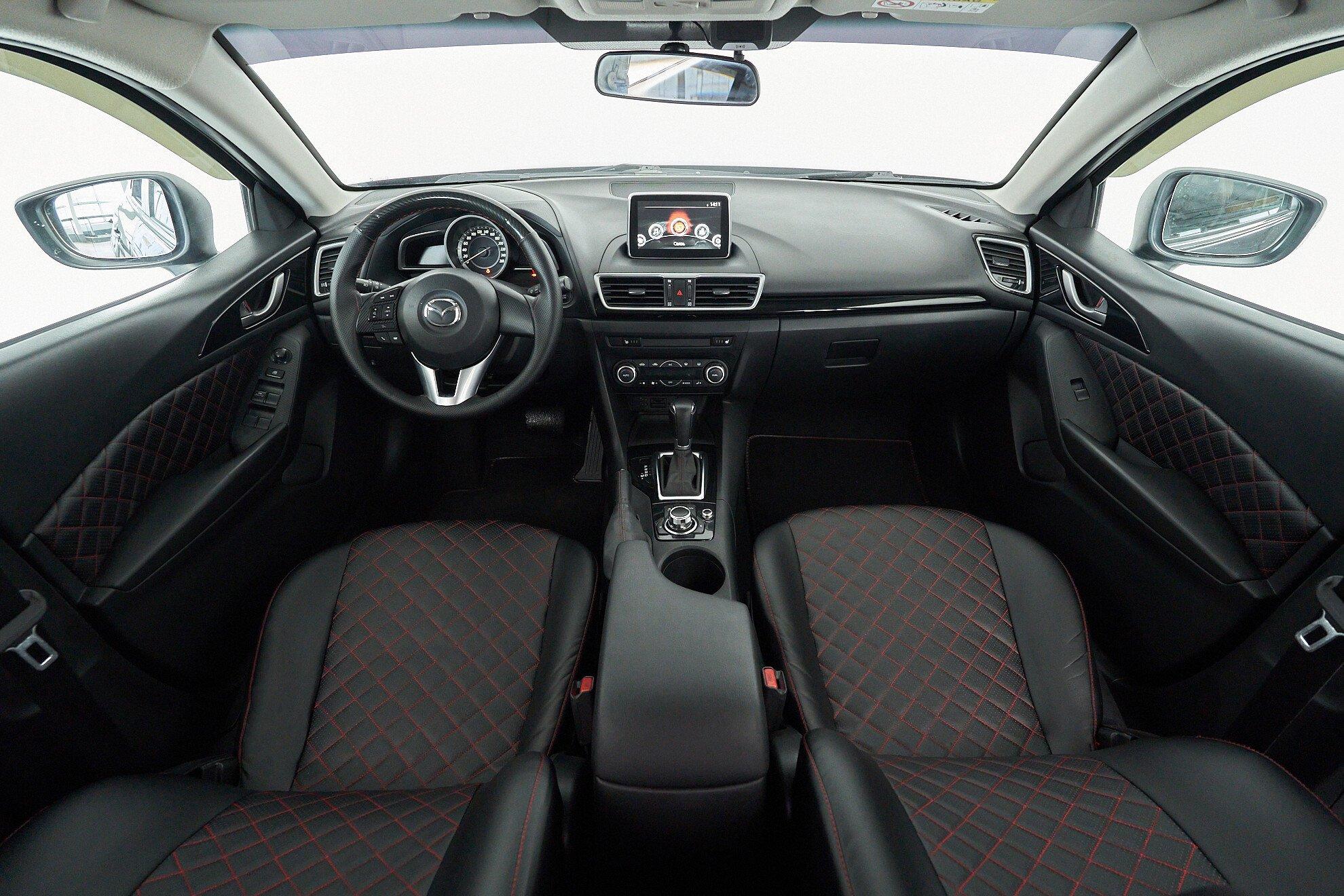 Mazda 3 2014, черный