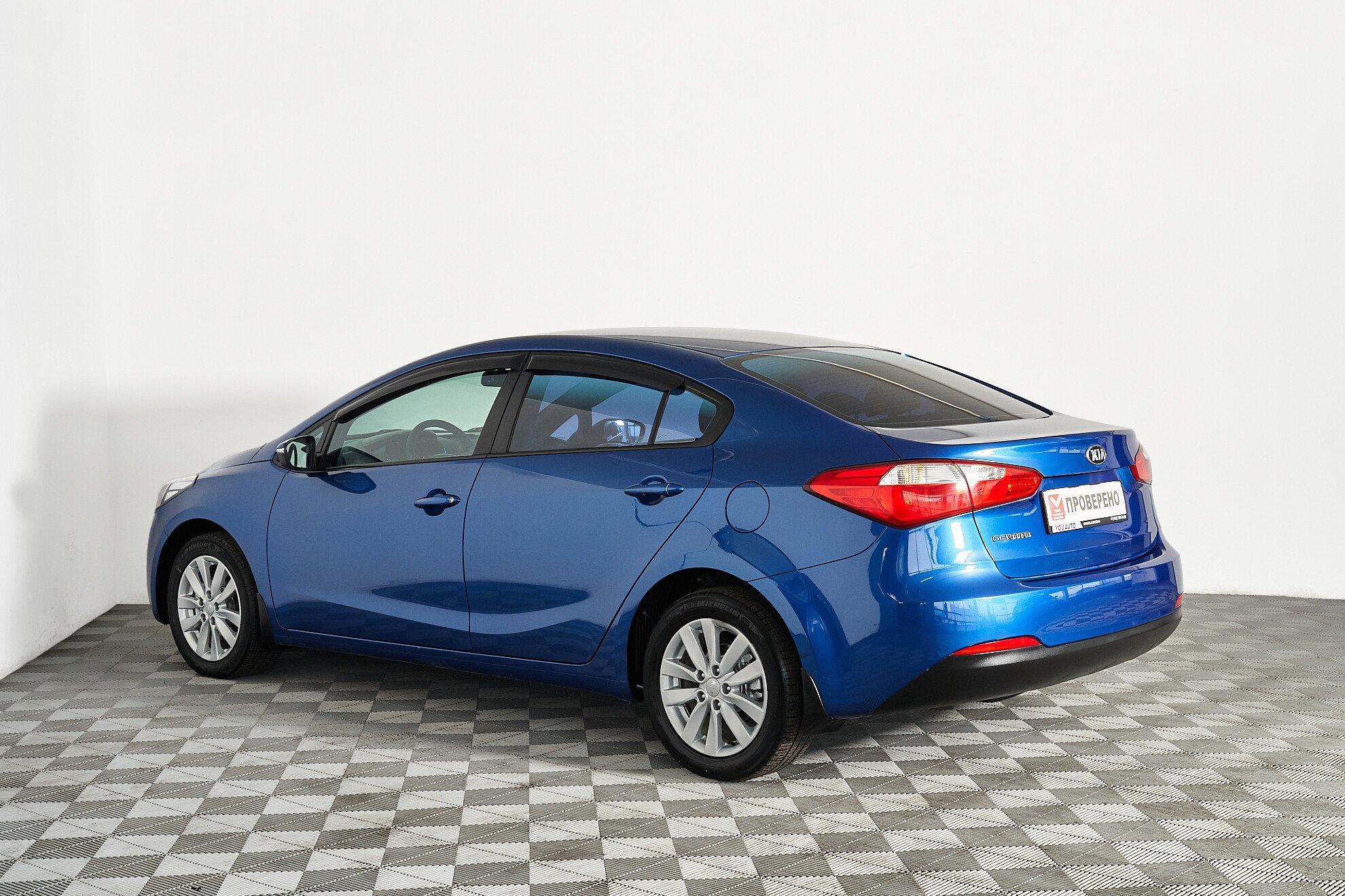 Kia Cerato 2014, синий