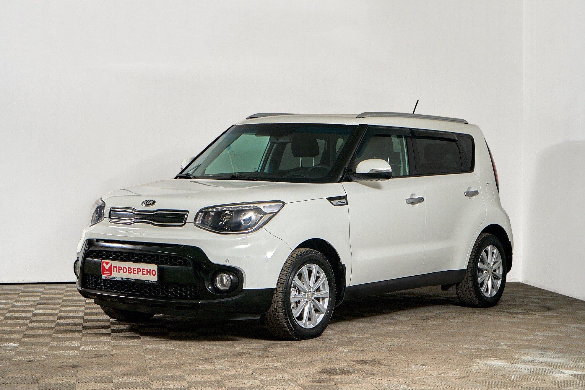 Kia Soul 2018, белый