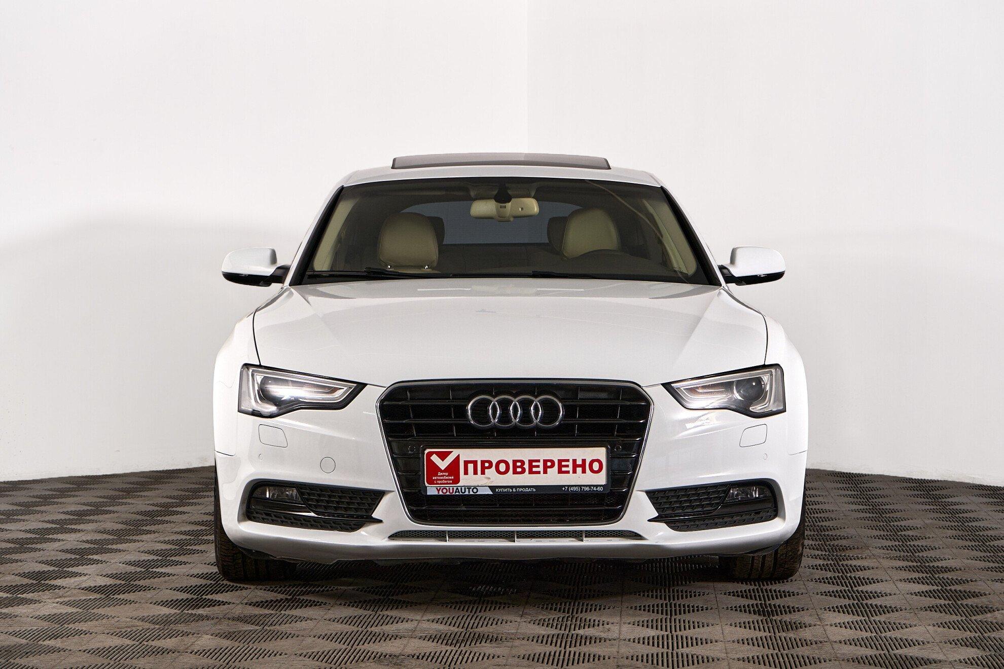 Audi A5 2013, белый