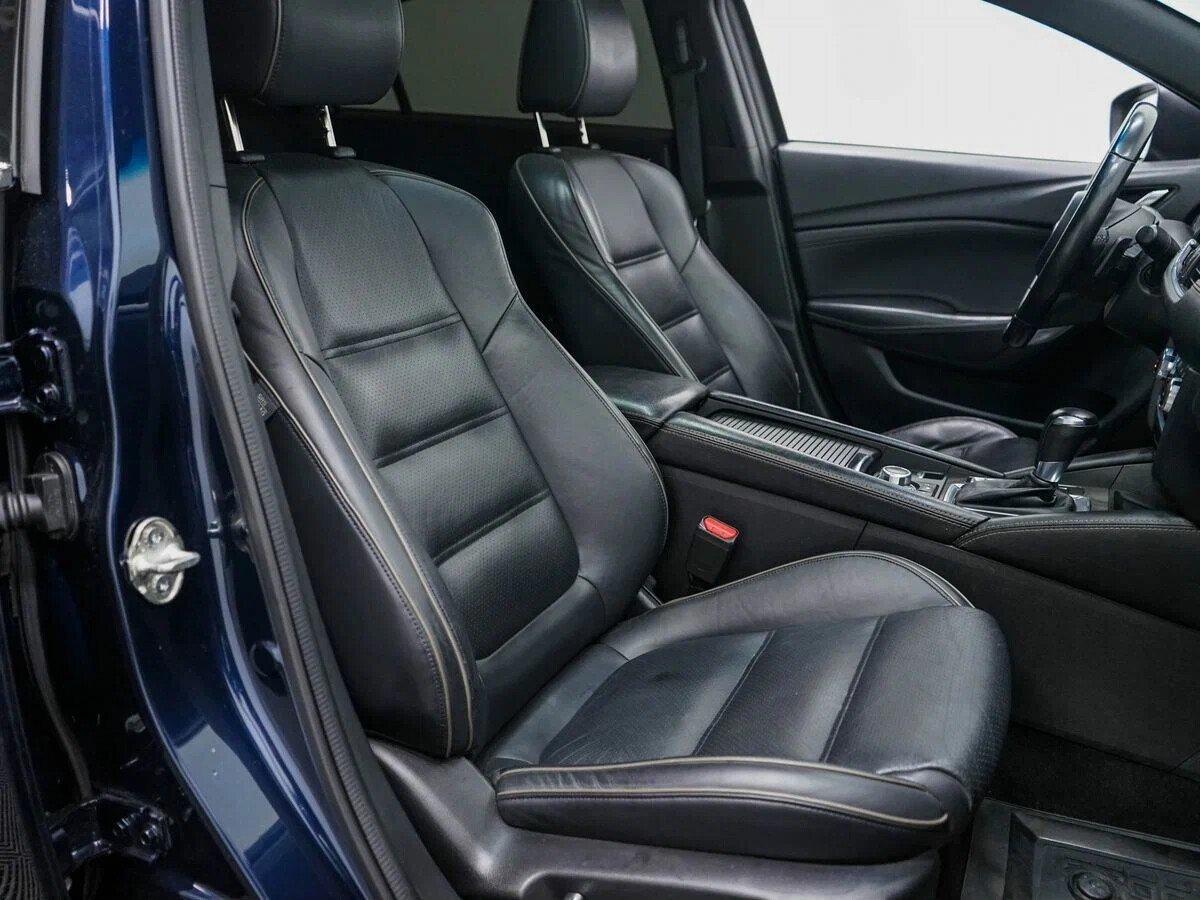 Mazda 6 2018, синий
