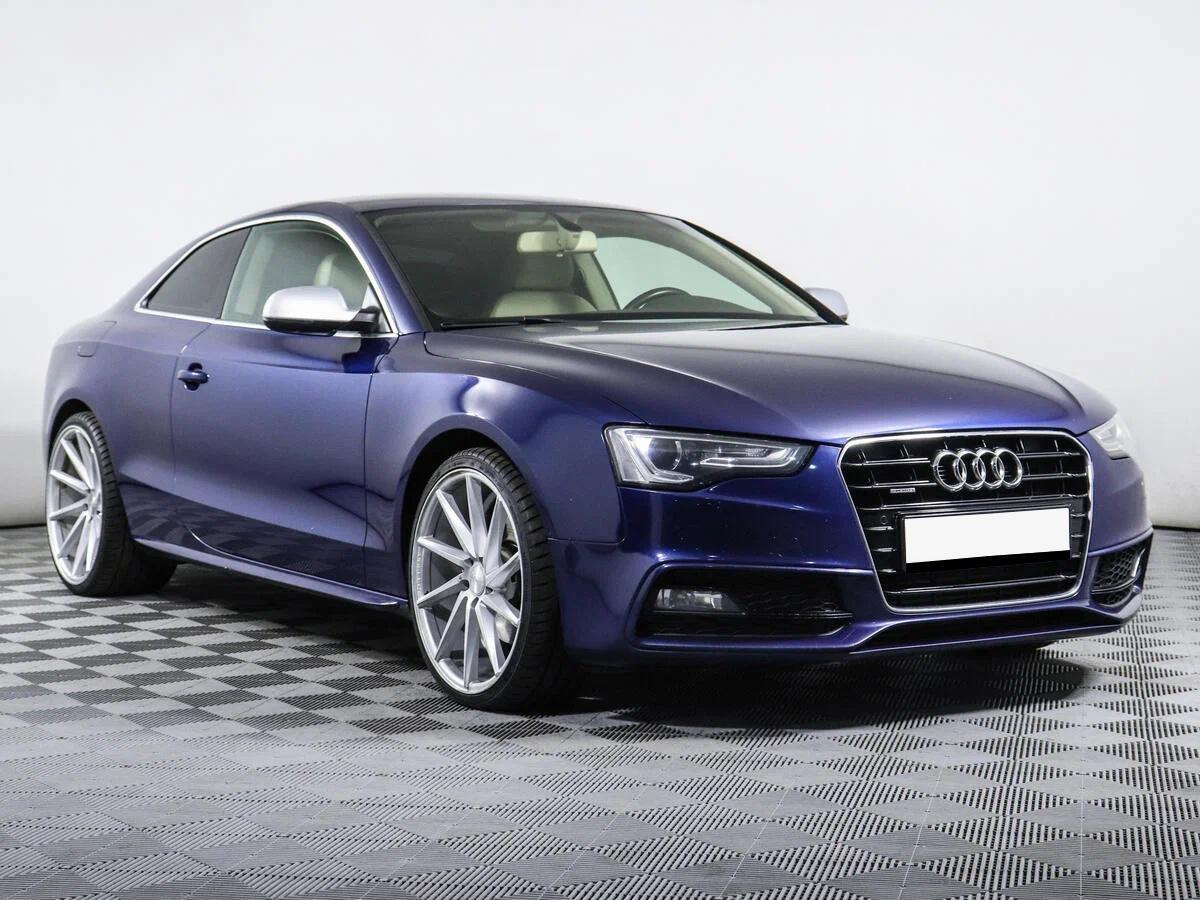 Audi A5 2015, синий