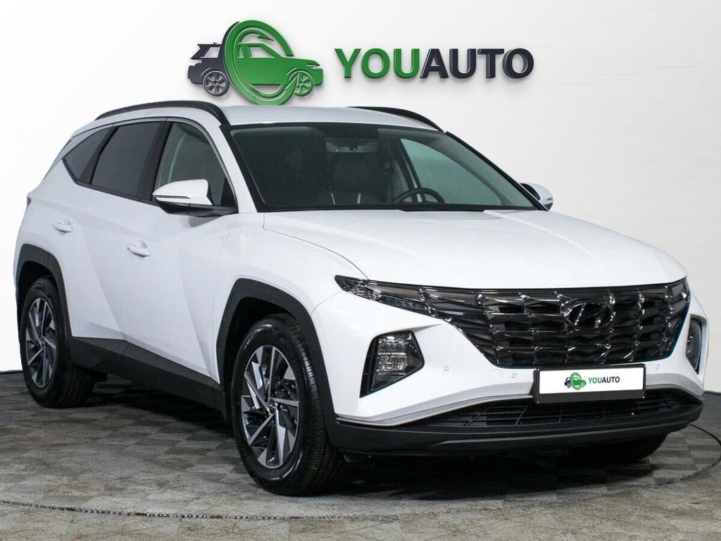 Hyundai Tucson 2023, белый