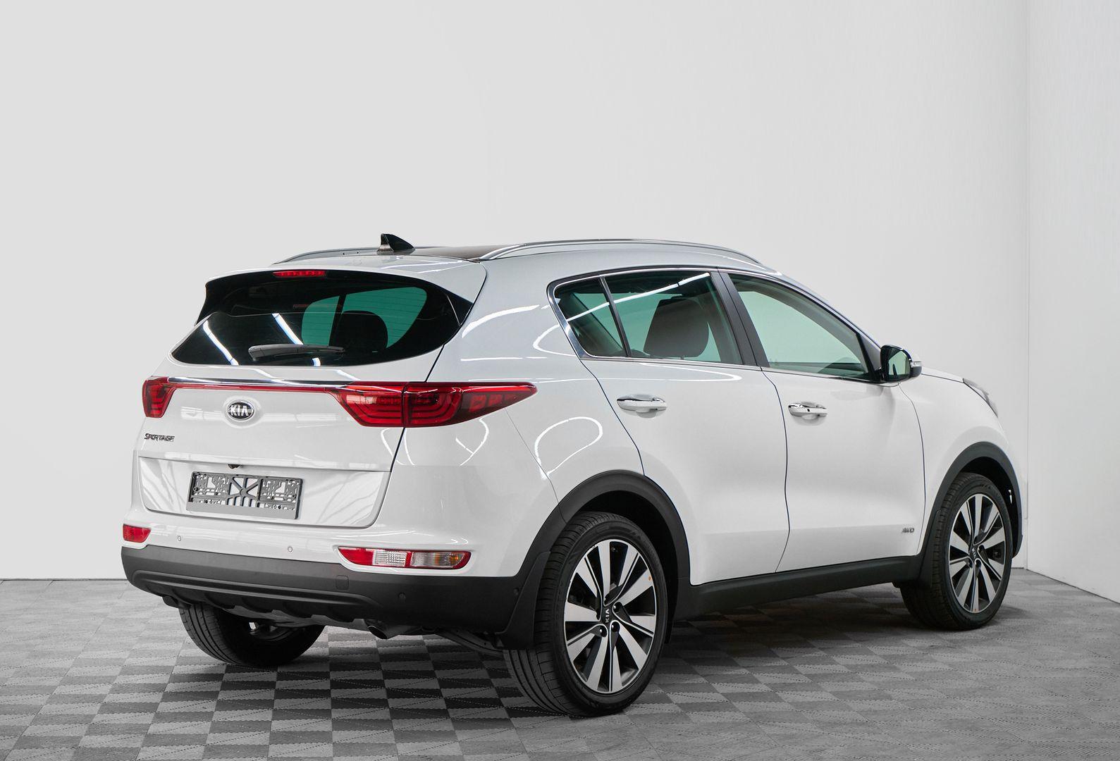Kia Sportage 2017, белый