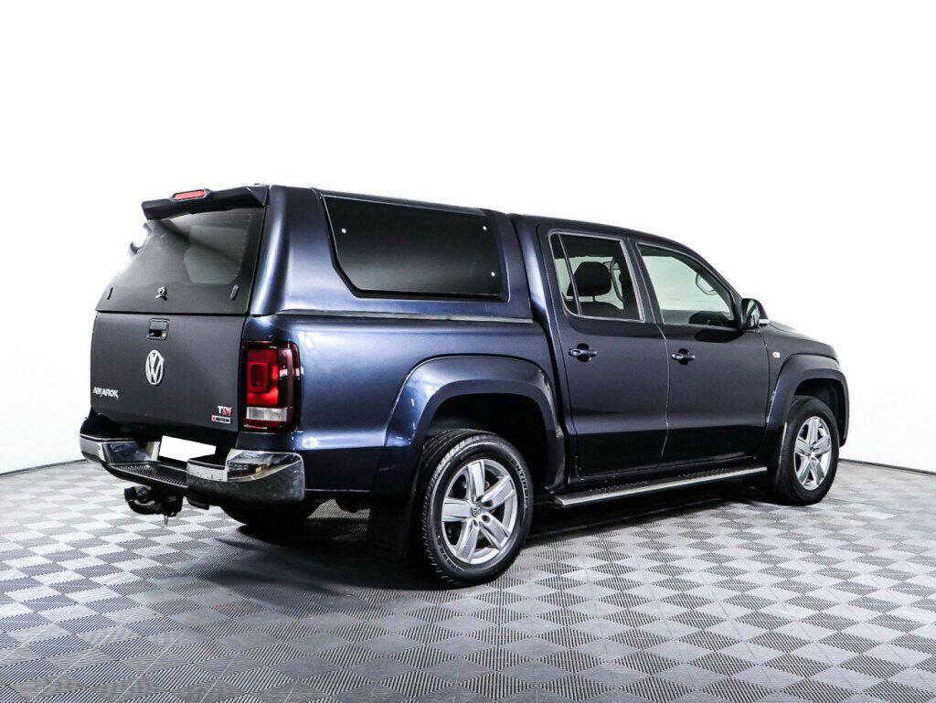 Volkswagen Amarok 2017, синий