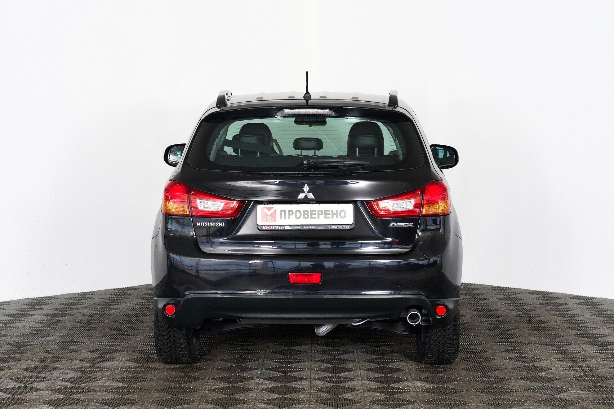 Mitsubishi ASX 2014, черный