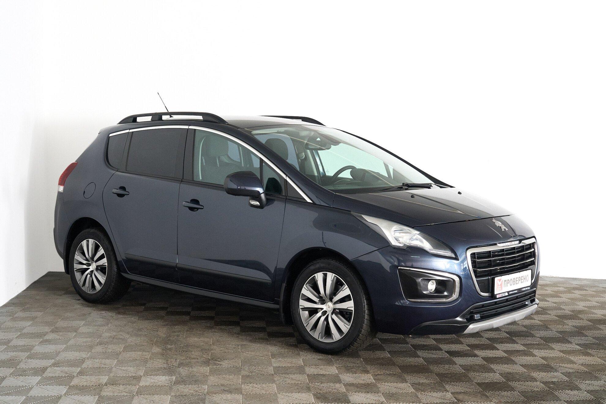 Peugeot 3008 2014, синий