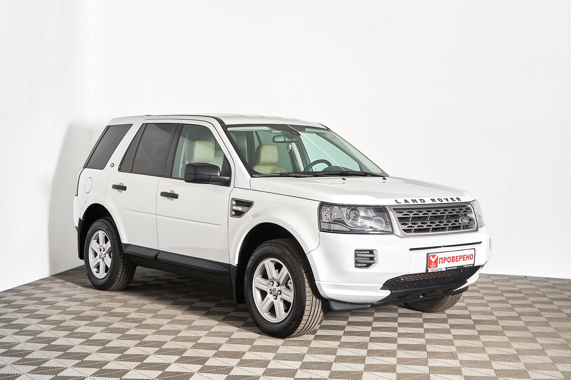 Land Rover Freelander 2013, белый