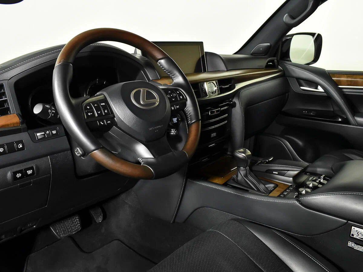 Lexus LX 2021, черный