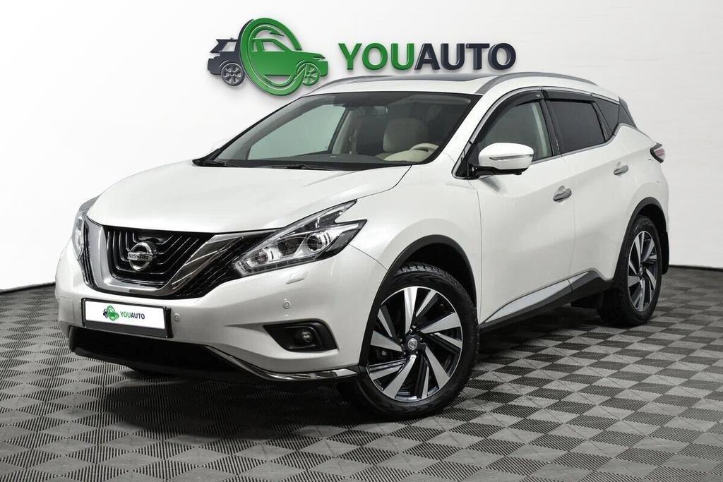 Nissan Murano 2019, белый
