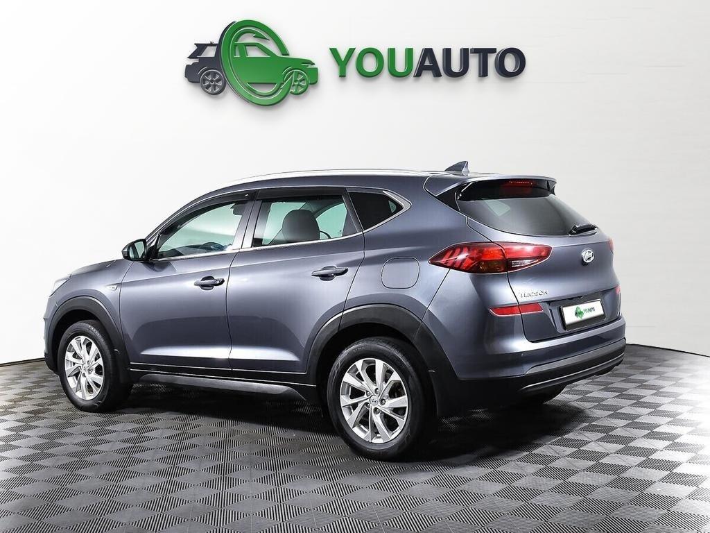 Hyundai Tucson 2020, серый