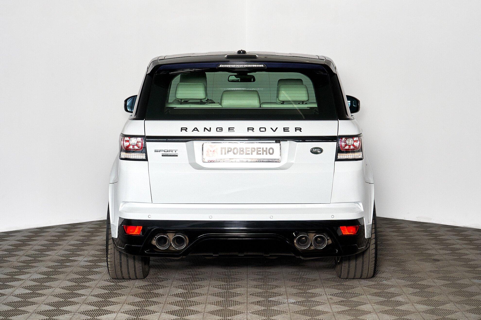 Land Rover Range Rover Sport 2013, белый